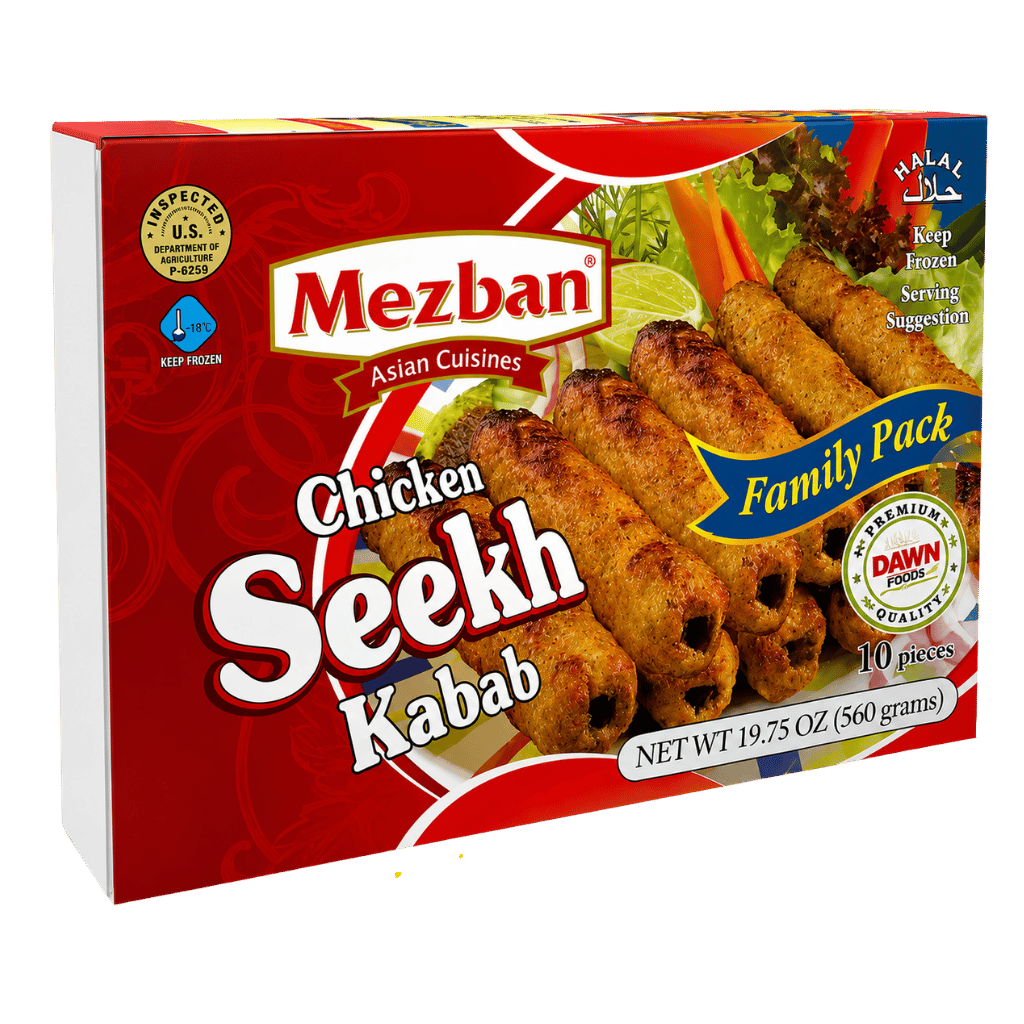 Mezban Chicken Seekh Kabab 560 g buy online USA - 1